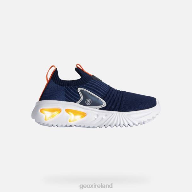 Geox 0ZTB1982 Navy/Orange Assister Boy