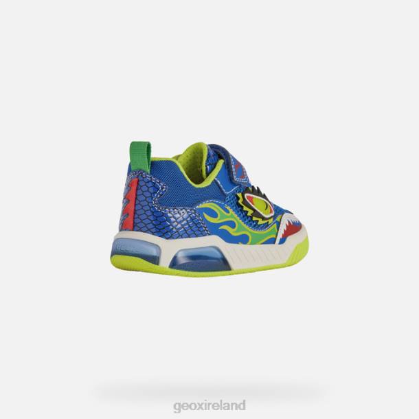 Geox 0ZTB2004 Royal/Lime Inek Boy