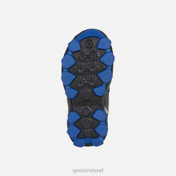 Geox 0ZTB1009 Black/Red Buller Junior