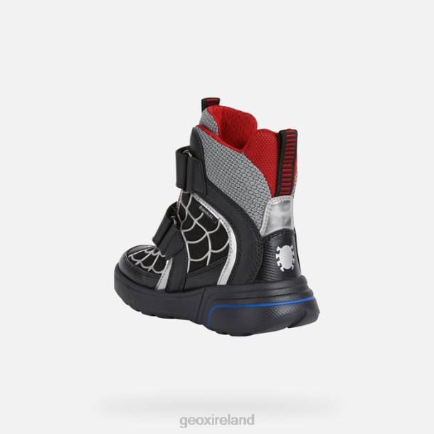 Geox 0ZTB1015 Black/Red Sveggen Abx Junior