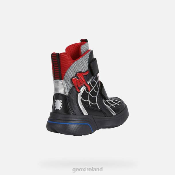 Geox 0ZTB1015 Black/Red Sveggen Abx Junior