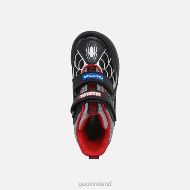Geox 0ZTB1015 Black/Red Sveggen Abx Junior