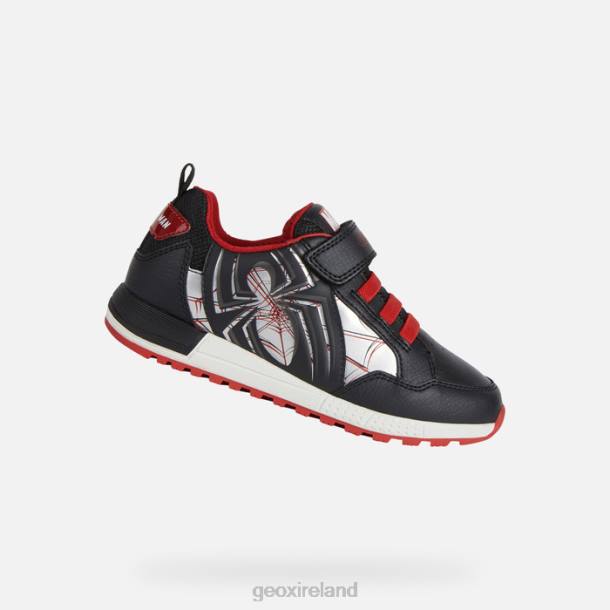Geox 0ZTB1133 Black/Red Alben Junior