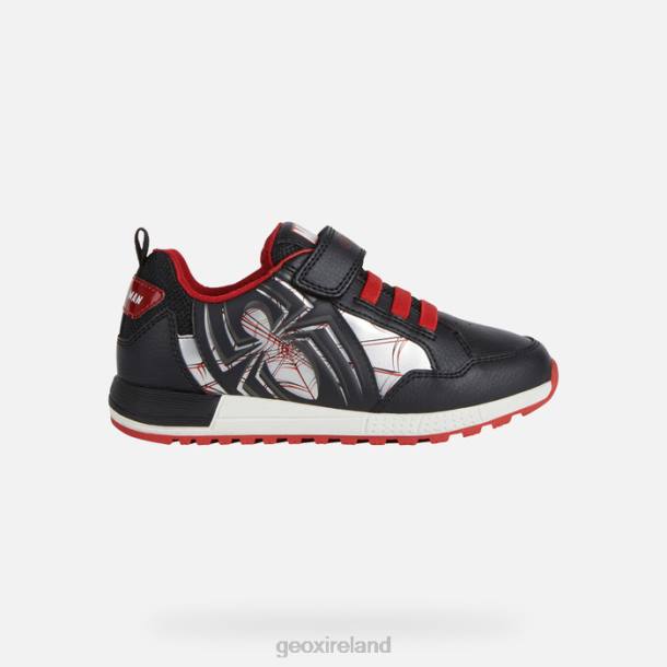 Geox 0ZTB1133 Black/Red Alben Junior