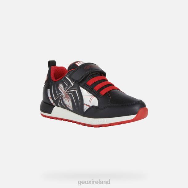 Geox 0ZTB1133 Black/Red Alben Junior