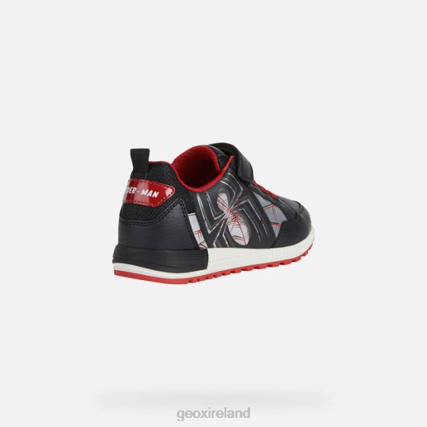 Geox 0ZTB1133 Black/Red Alben Junior