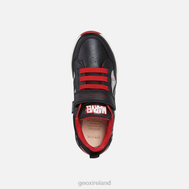 Geox 0ZTB1133 Black/Red Alben Junior