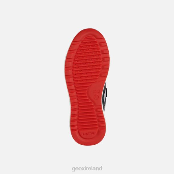 Geox 0ZTB1133 Black/Red Alben Junior