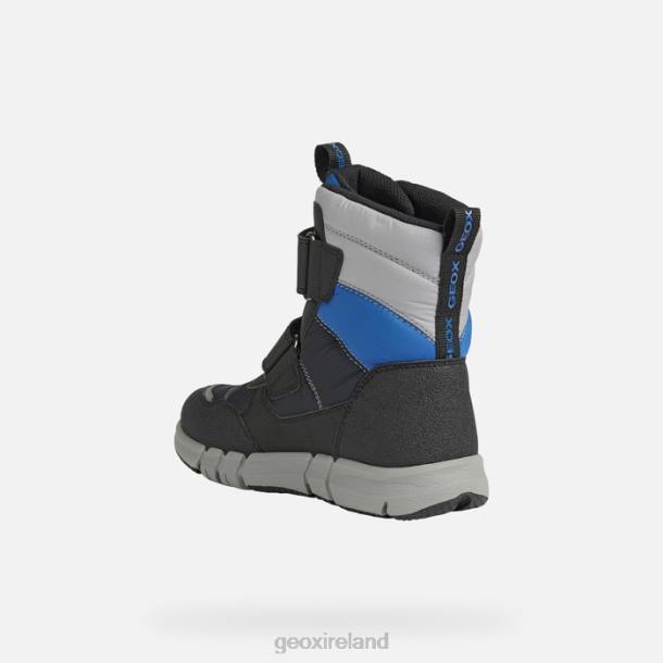 Geox 0ZTB1072 Black/Royal Flexyper Abx Junior