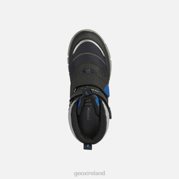 Geox 0ZTB1072 Black/Royal Flexyper Abx Junior