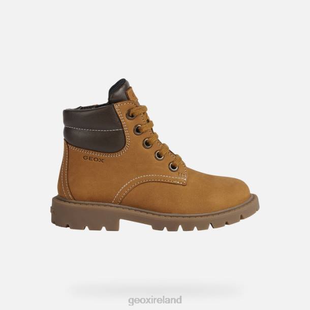 Geox 0ZTB1101 Yellow/Brown Shaylax Junior