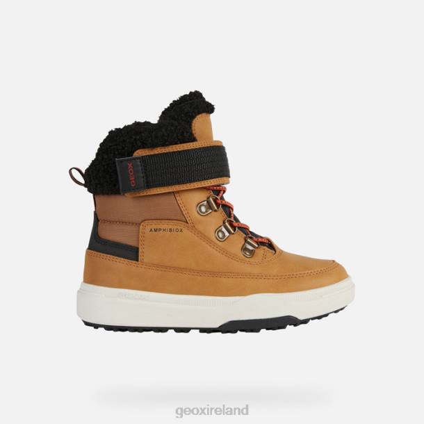 Geox 0ZTB1113 Dark Yellow/Black Bunshee Pg Abx Junior