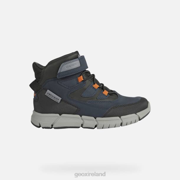 Geox 0ZTB1283 Navy/Grey Flexyper Abx Boy