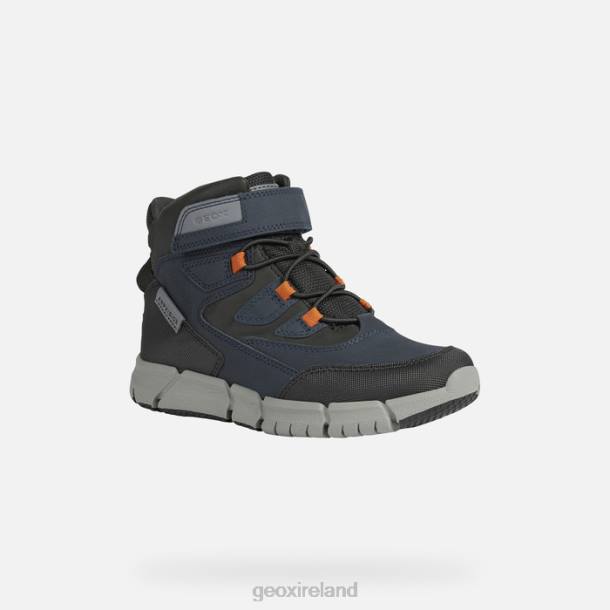 Geox 0ZTB1283 Navy/Grey Flexyper Abx Boy