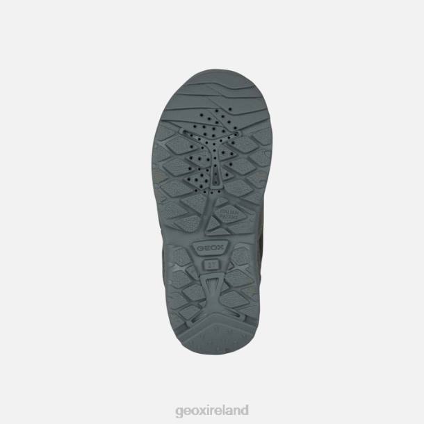 Geox 0ZTB1296 Dark Green/Red Sentiero Abx Boy