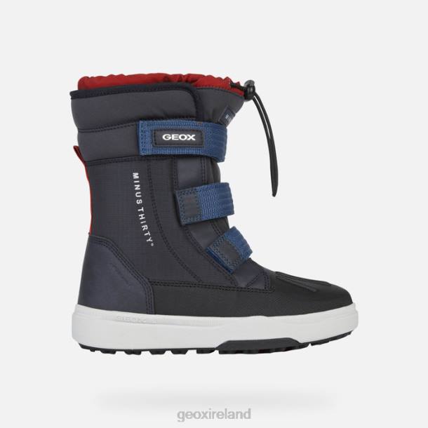 Geox 0ZTB1318 Navy/Red Bunshee Pg Abx Boy