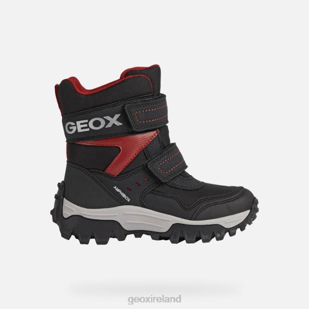 Geox 0ZTB1330 Black/Red Himalaya Abx Boy