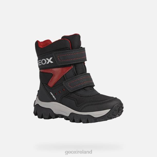 Geox 0ZTB1330 Black/Red Himalaya Abx Boy