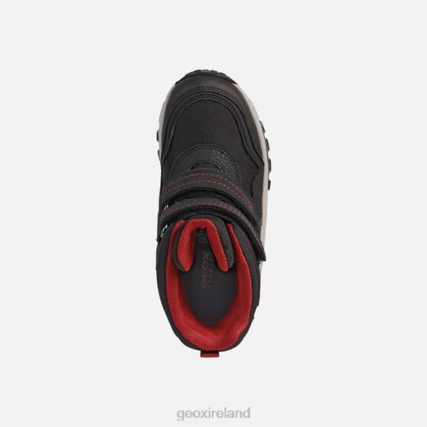 Geox 0ZTB1330 Black/Red Himalaya Abx Boy