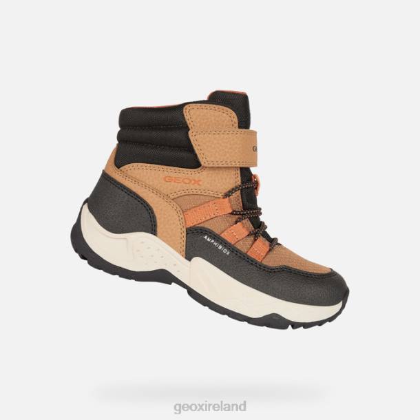 Geox 0ZTB1340 Light Brown/Orange Sentiero Abx Boy