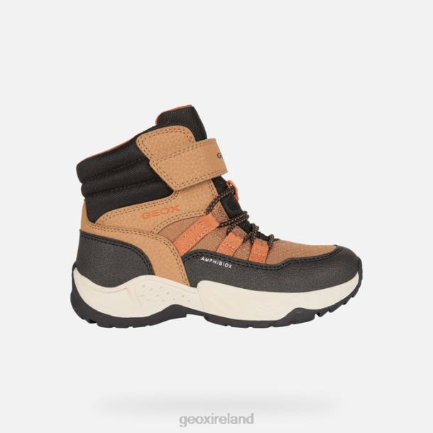 Geox 0ZTB1340 Light Brown/Orange Sentiero Abx Boy