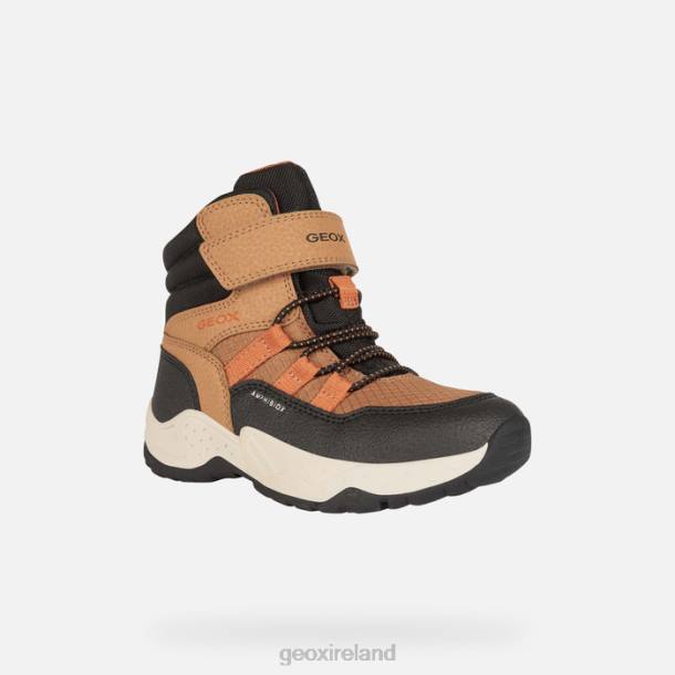 Geox 0ZTB1340 Light Brown/Orange Sentiero Abx Boy