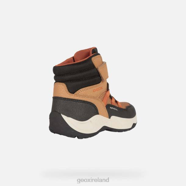 Geox 0ZTB1340 Light Brown/Orange Sentiero Abx Boy