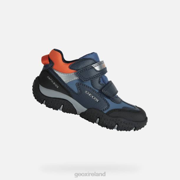 Geox 0ZTB1366 Navy/Orange Baltic Abx Boy