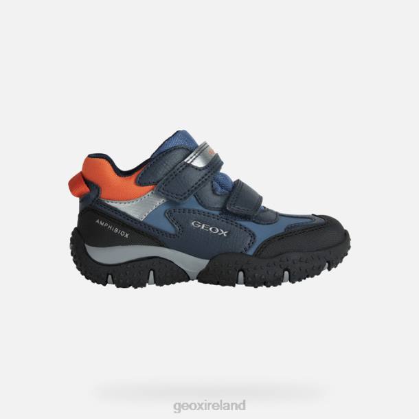 Geox 0ZTB1366 Navy/Orange Baltic Abx Boy