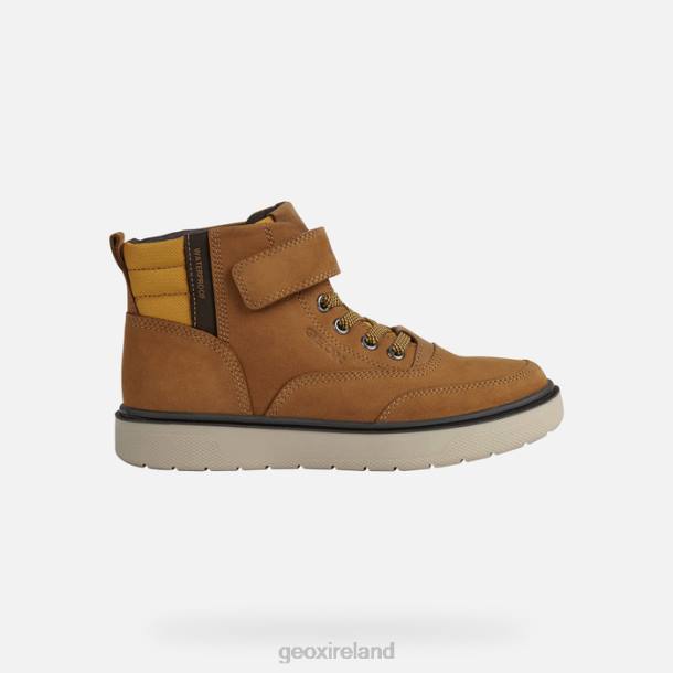 Geox 0ZTB1989 Dark Yellow/Brown Riddock Boy