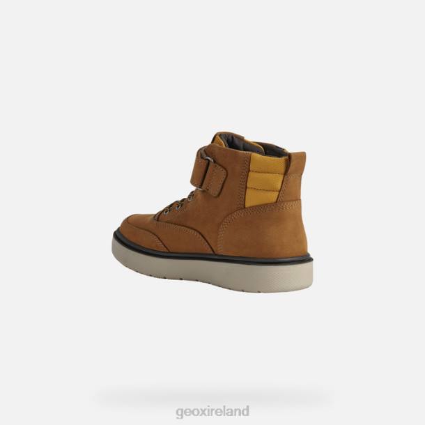 Geox 0ZTB1989 Dark Yellow/Brown Riddock Boy