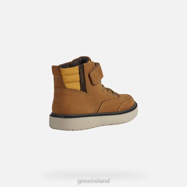 Geox 0ZTB1989 Dark Yellow/Brown Riddock Boy
