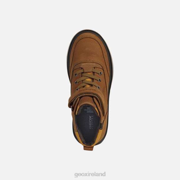 Geox 0ZTB1989 Dark Yellow/Brown Riddock Boy