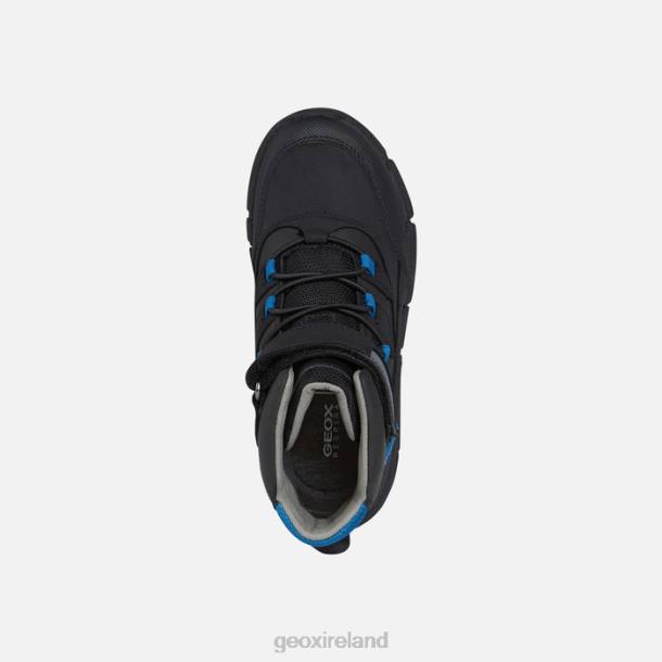 Geox 0ZTB1993 Black/Petrol Flexyper Abx Boy