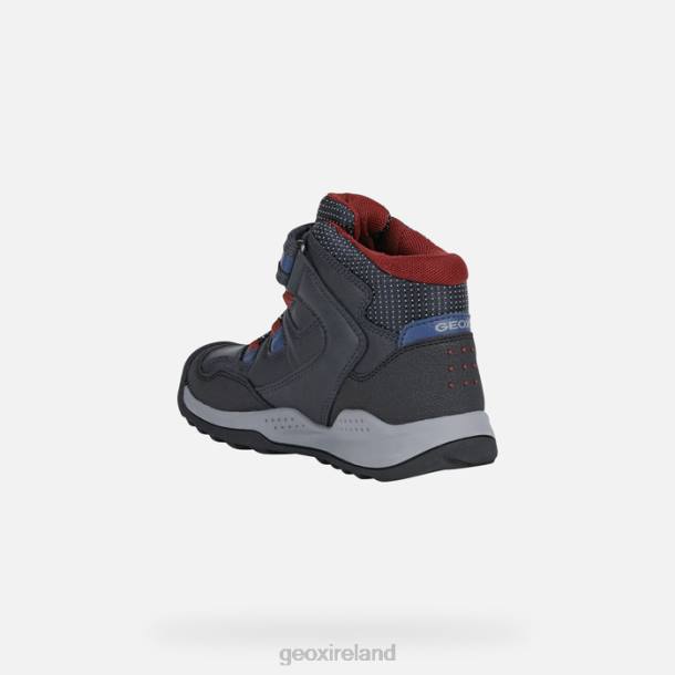 Geox 0ZTB4 Navy/Dark Red Teram Abx Boy