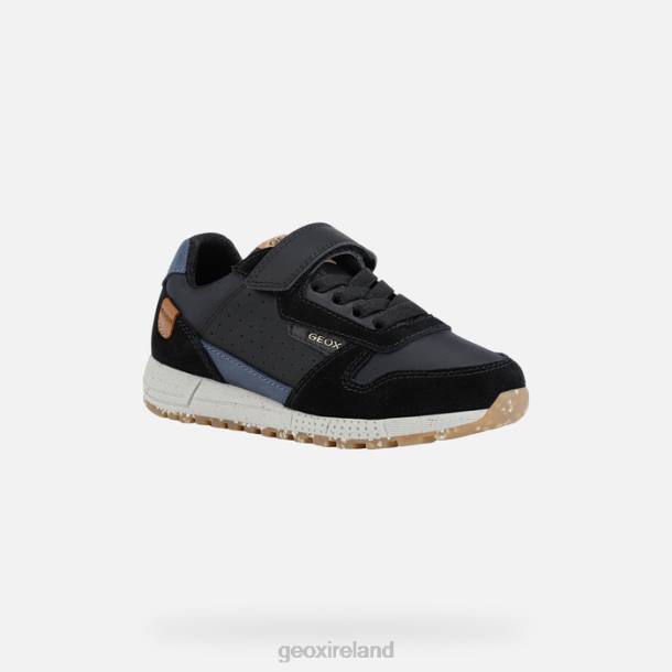 Geox 0ZTB1245 Black/Navy Alben Junior