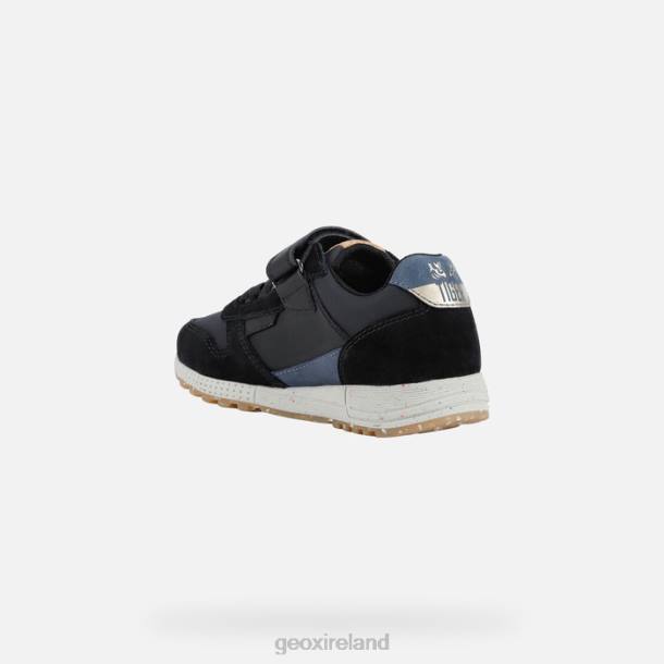 Geox 0ZTB1245 Black/Navy Alben Junior