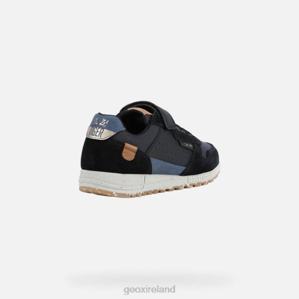 Geox 0ZTB1245 Black/Navy Alben Junior