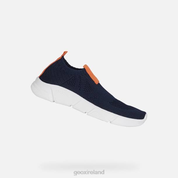 Geox 0ZTB1869 Navy/Orange Aril Junior
