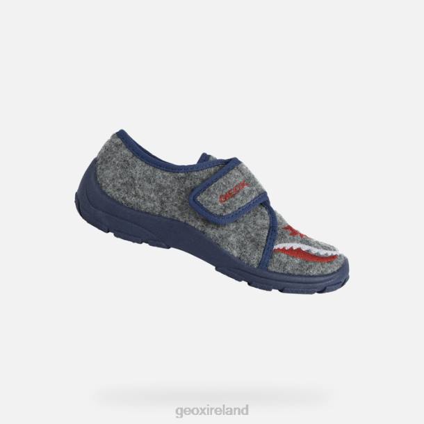Geox 0ZTB1922 Grey/Navy Nymel Junior
