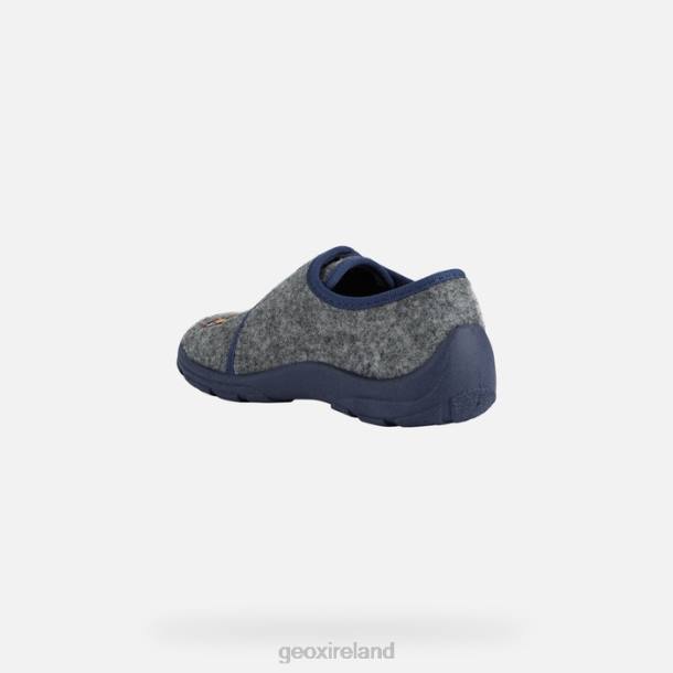 Geox 0ZTB1922 Grey/Navy Nymel Junior