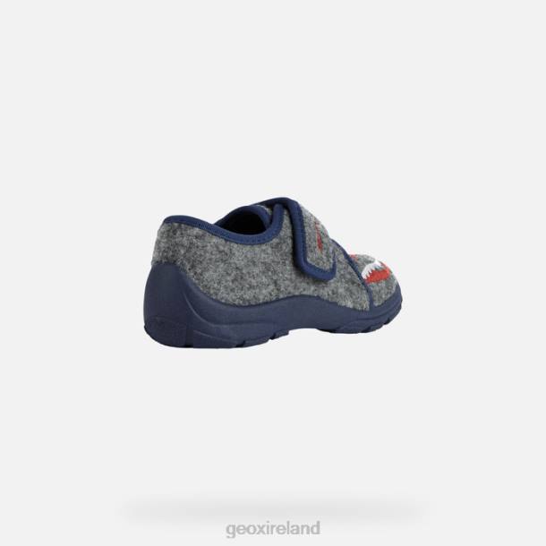 Geox 0ZTB1922 Grey/Navy Nymel Junior