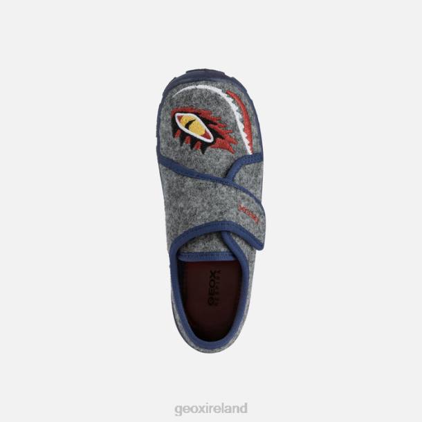 Geox 0ZTB1922 Grey/Navy Nymel Junior