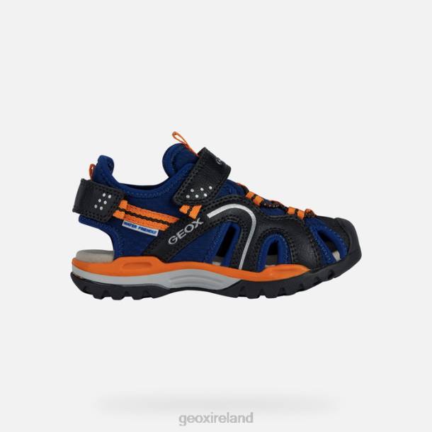 Geox 0ZTB1280 Navy/Orange Borealis Boy