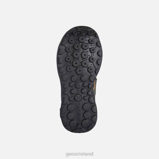 Geox 0ZTB1313 Military/Orange Vaniett Boy