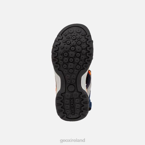 Geox 0ZTB1315 Navy/Orange Borealis Boy