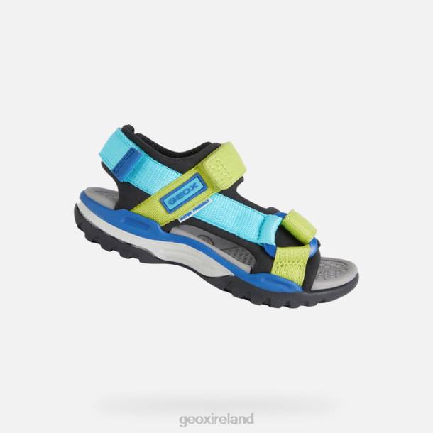 Geox 0ZTB1316 Black/Sky Borealis Boy
