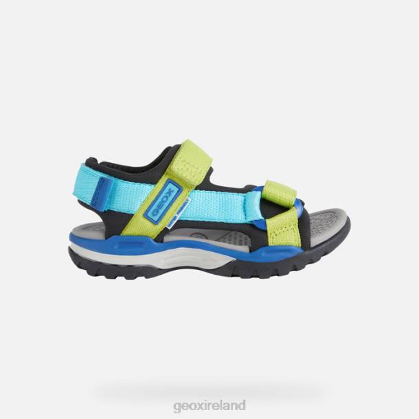 Geox 0ZTB1316 Black/Sky Borealis Boy