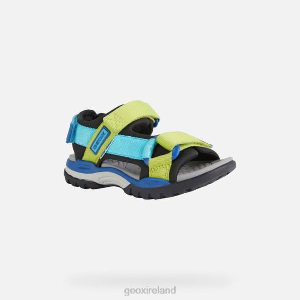 Geox 0ZTB1316 Black/Sky Borealis Boy