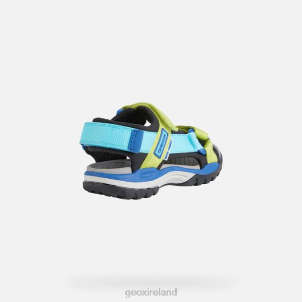 Geox 0ZTB1316 Black/Sky Borealis Boy